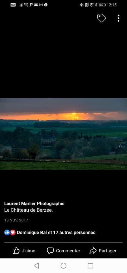 Maison D'Hote Les Notes Endormies Suite Le Refuge Walcourt エクステリア 写真