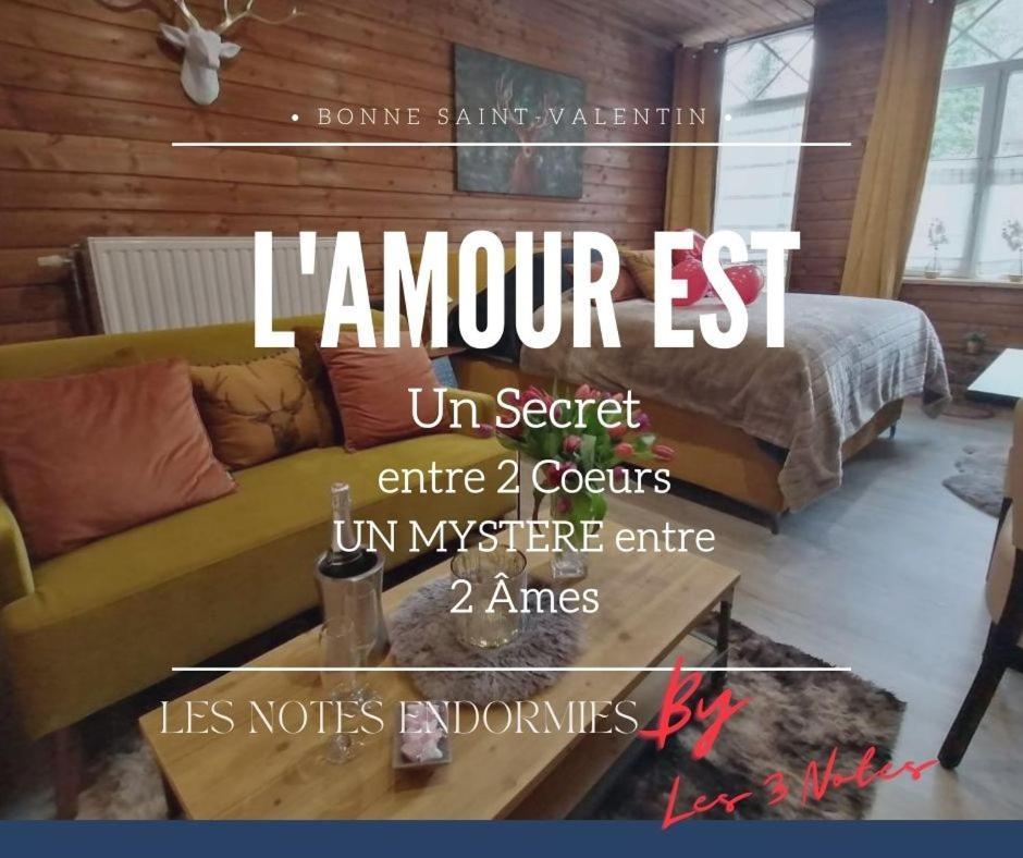 Maison D'Hote Les Notes Endormies Suite Le Refuge Walcourt エクステリア 写真